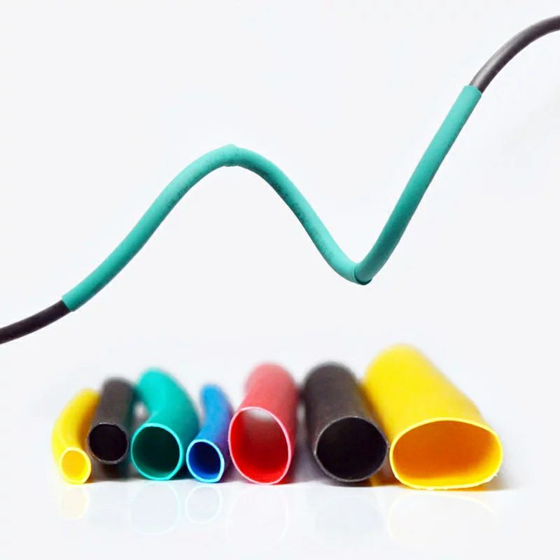 Bộ 328 ống co nhiệt polyolefin cách điện 8 kích cỡ khách nhau thay băng dính điện