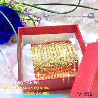 Vòng ximen mạ vàng 18k Cao Cấp 10