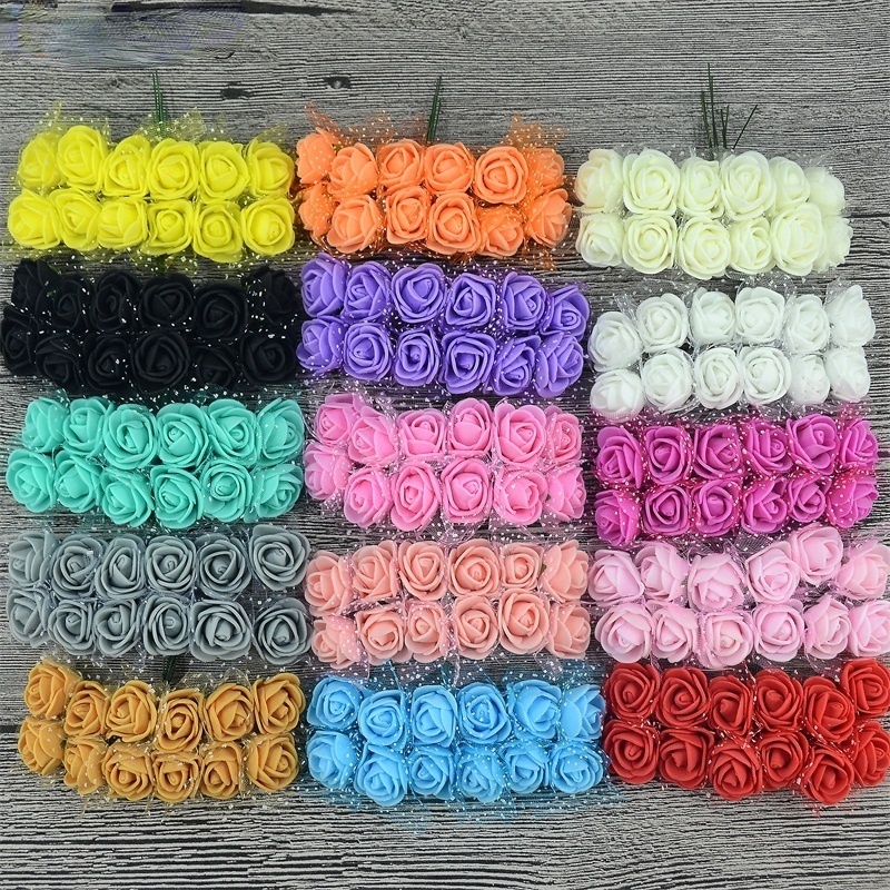 Bó Hoa Hồng Bong Bóng 12 Bông Dùng Trang Trí Tiệc Cưới