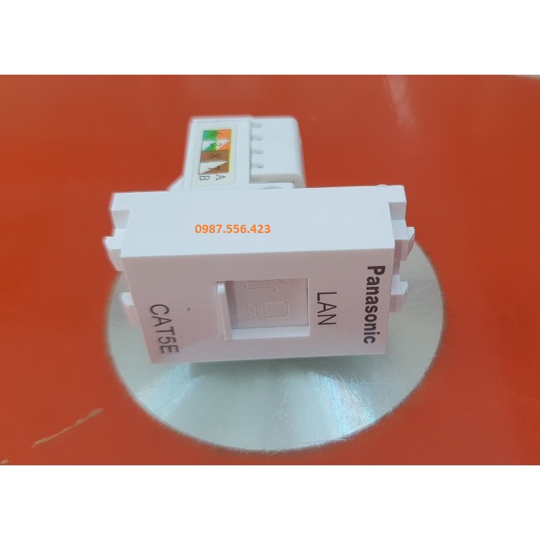 Nhân Modul Jack RJ45 cat6 , ổ cắm mạng cat6 Panasonic cao cấp