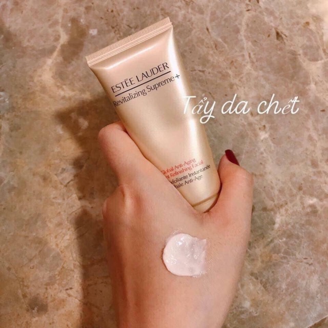 Tẩy Da Chết Da Mặt ESTEE LAUDER REVITALIZING SUPREME GLOBAL ANTI-AGING INSTANT REFINISHING FACIAL