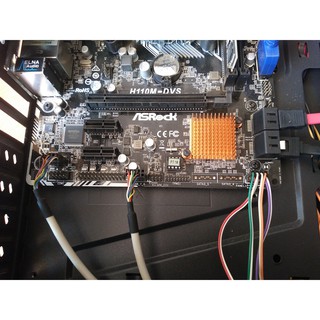 combo main + cpu H110M DVS G4600
