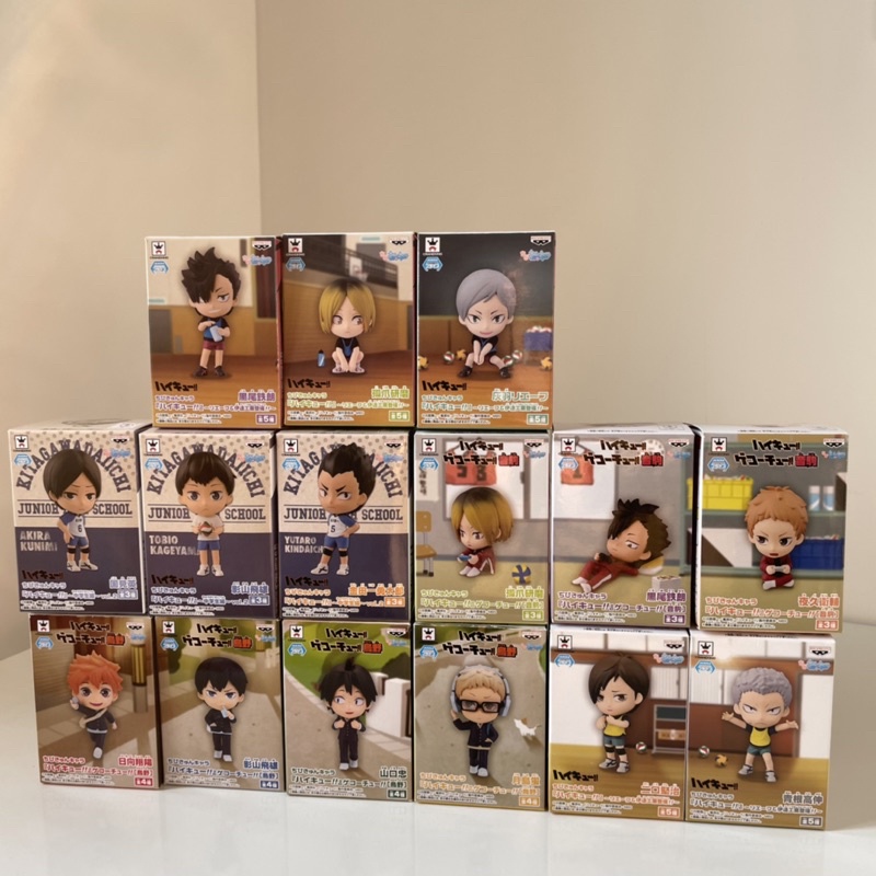 Mô hình Hinata Kageyama Kenma Bokuto Kuro Oikawa Haikyuu