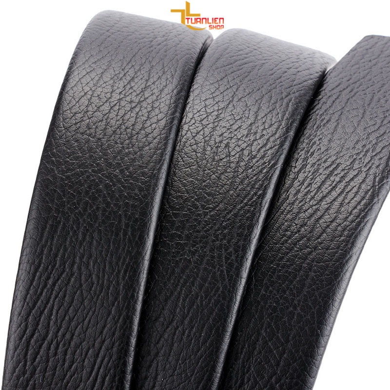Thắt Lưng Nam-Dây Nịt Nam Mặt Vuông Đen Huyền Bí Cho Nam