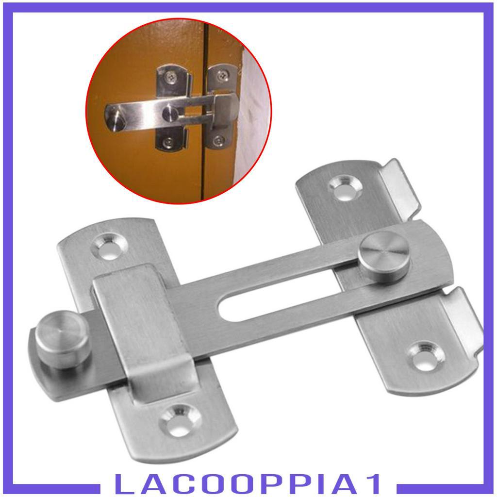1 Chốt Khóa Bằng Thép Không Gỉ Cho Cửa Phòng Ngủ