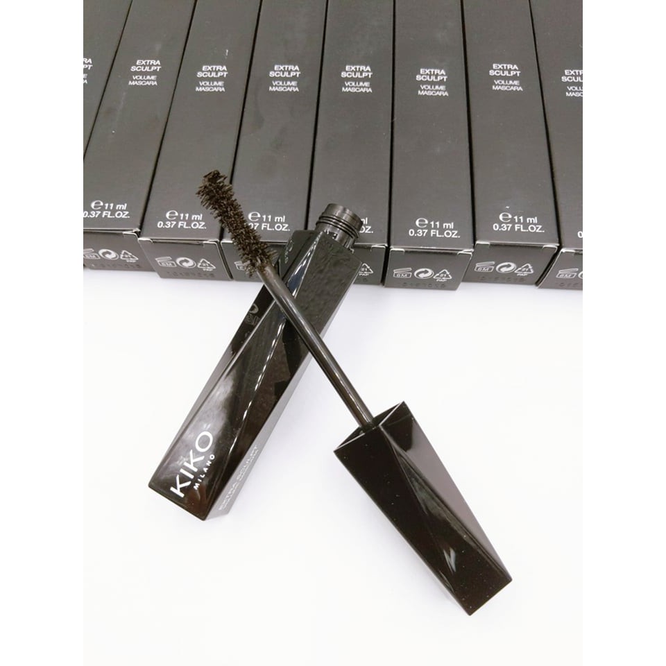 [Mi dày tự nhiên-Cong quyến rũ] Mascara KIKO extra sculpt volume 11ml không bết dính thiết kế độc đáo hàng Ý | BigBuy360 - bigbuy360.vn