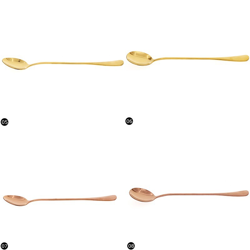 Muỗng cà phê inox cán dài tiện dụng