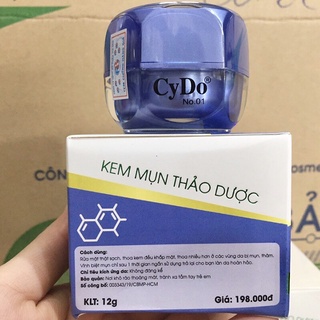 Kem Dưỡng trắng Da Ngừa Mụn CyDo 12g