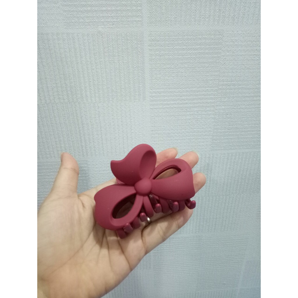 Kẹp tóc càng cua hình nơ xinh xắn