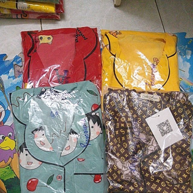 Pizama lụa satin lụa hàn