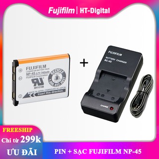 Mua Pin + sạc máy ảnh Fujifilm NP-45 (Bảo hành 6 tháng)