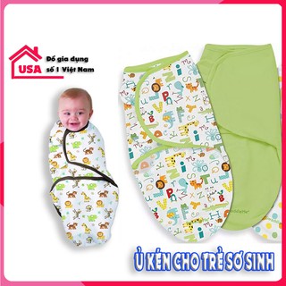 Ủ kén cho bé sơ sinh SwaddleMe 100% cotton an toàn cho trẻ USA_STOREHN