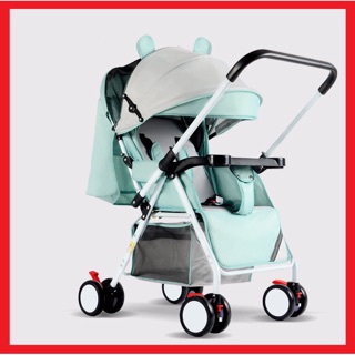Xe Đẩy Cho Bé 2 Chiều 3 Tư Thế Gấp Gọn