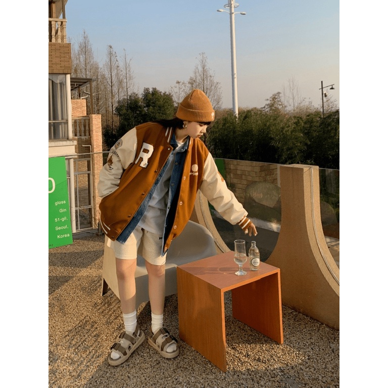 ÁO KHOÁC BOMBER NAM NỮ NATURE PHONG CÁCH ĐỈNH CAO  THỜI TRANG BÓNG CHÀY