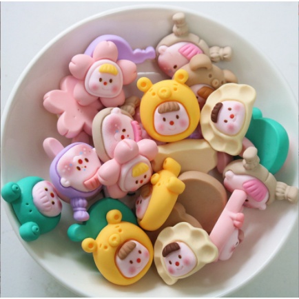 Set 5 Phụ Kiện Trang Trí Giày Hình Hoạt Hình Dễ Thương