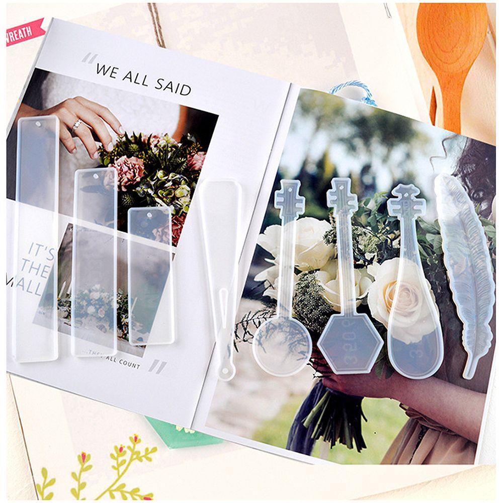 Khuôn Làm Thẻ Đánh Dấu Sách Bằng Nhựa Resin|Keo Dán Sách Handmade Chất Lượng Cao Tiện Lợi Dễ Sử Dụng