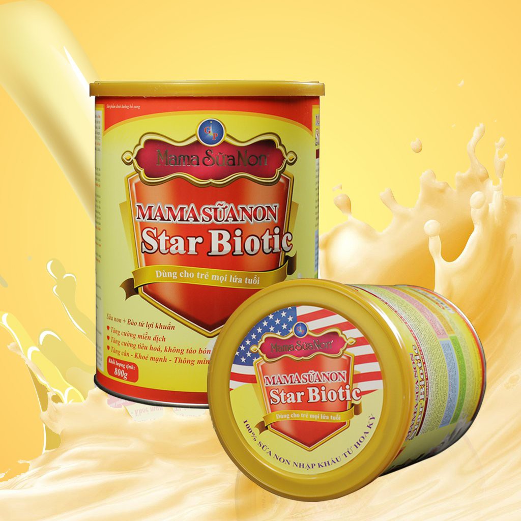 MAMA SỮA NON STAR BIOTIC 800G TRẺ BIẾNG ĂN, TIÊU HÓA KÉM, HAY ỐM VẶT… CÁC MẸ PHẢI LÀM GÌ?