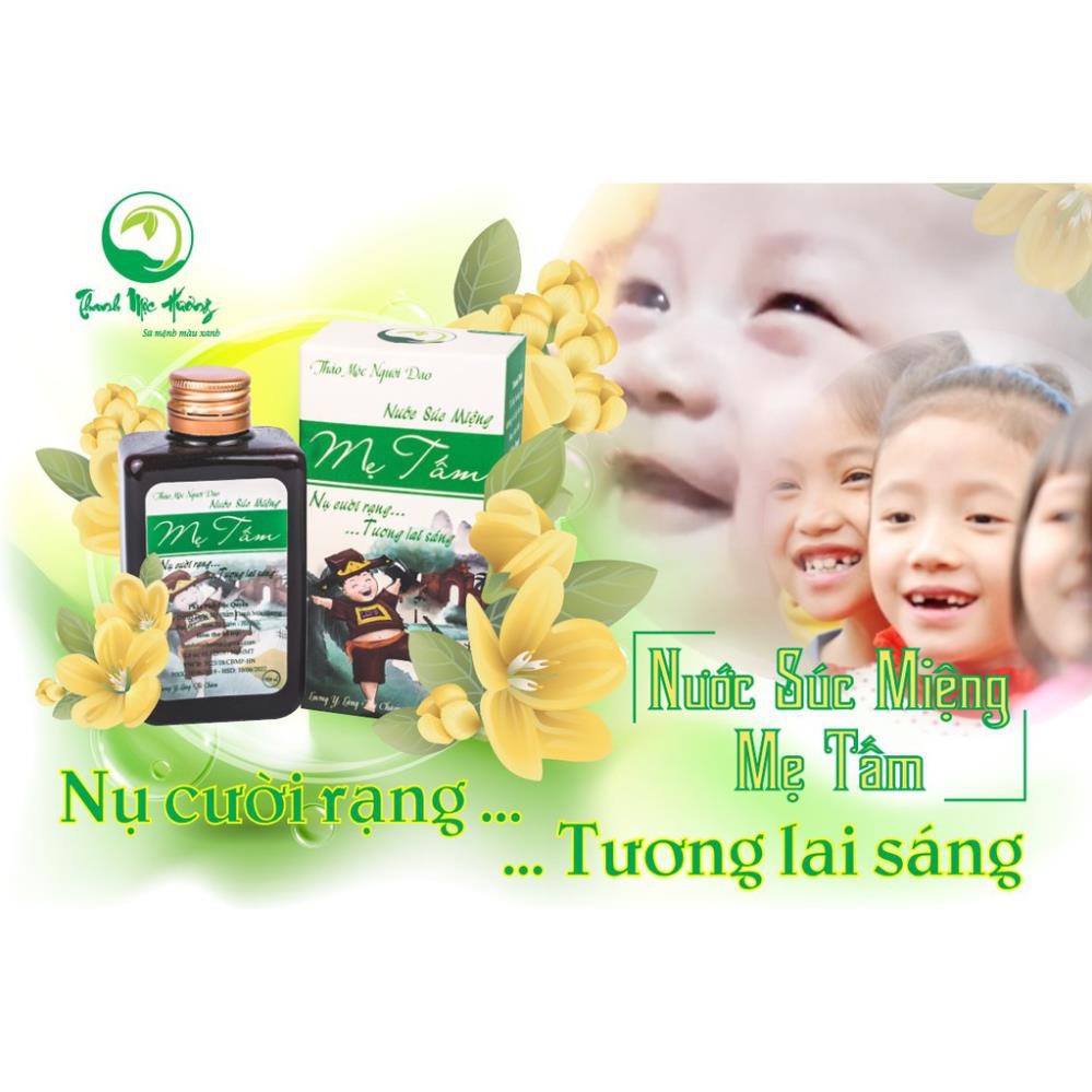 [Chính Hăng] Nước súc miệng sâu răng  trẻ em Mẹ Tấm - Thanh Mộc Hương