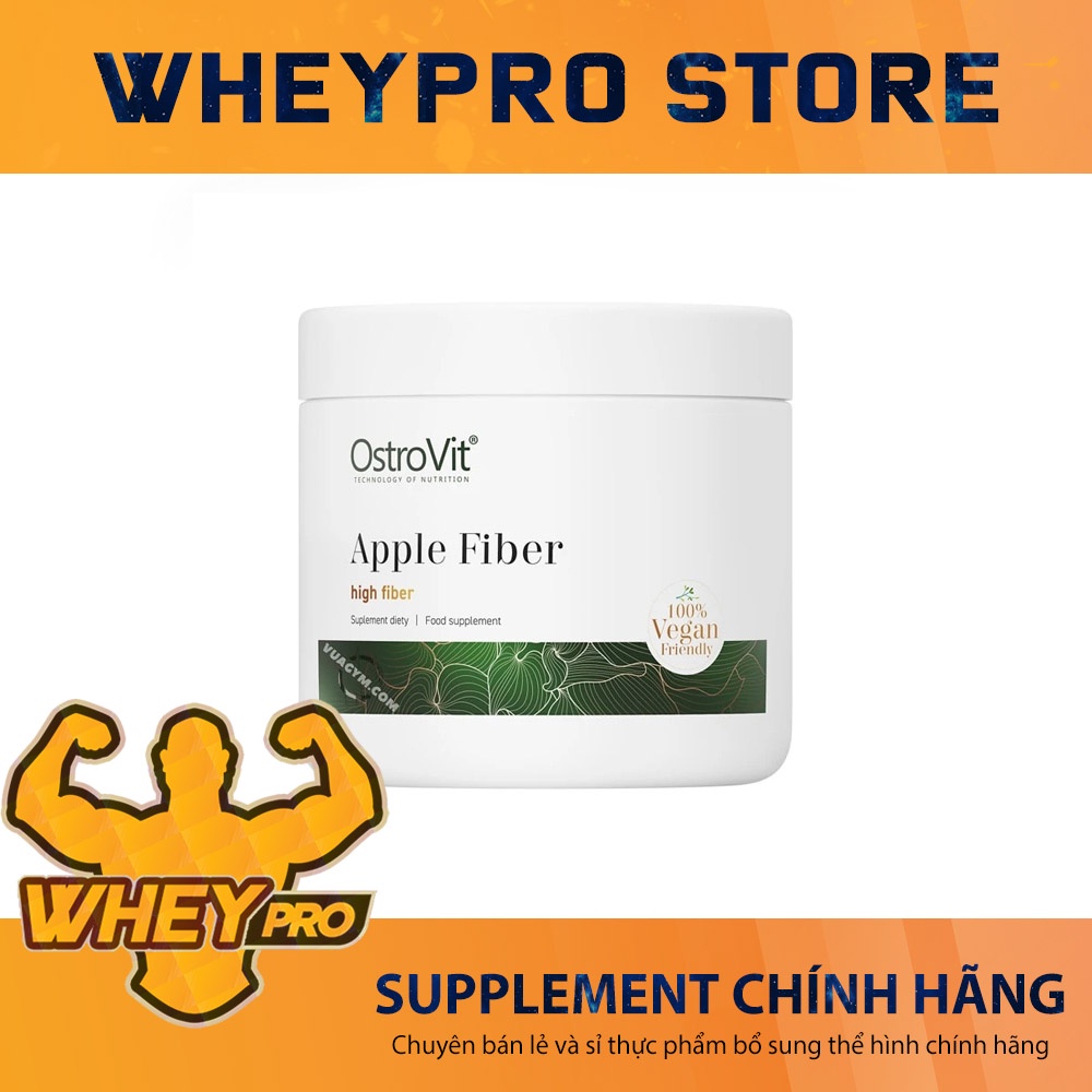 Ostrovit Apple Fiber, Bột chất xơ từ táo xanh, hương thơm của táo dễ uống