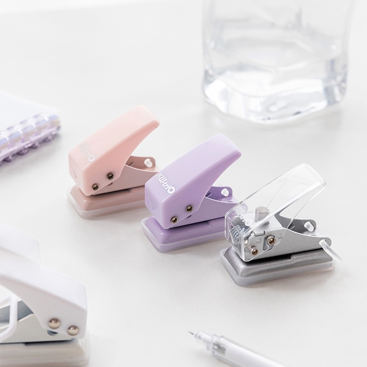 Dụng cụ bấm lỗ giấy 1 lỗ tiện dụng cho văn phòng DIY