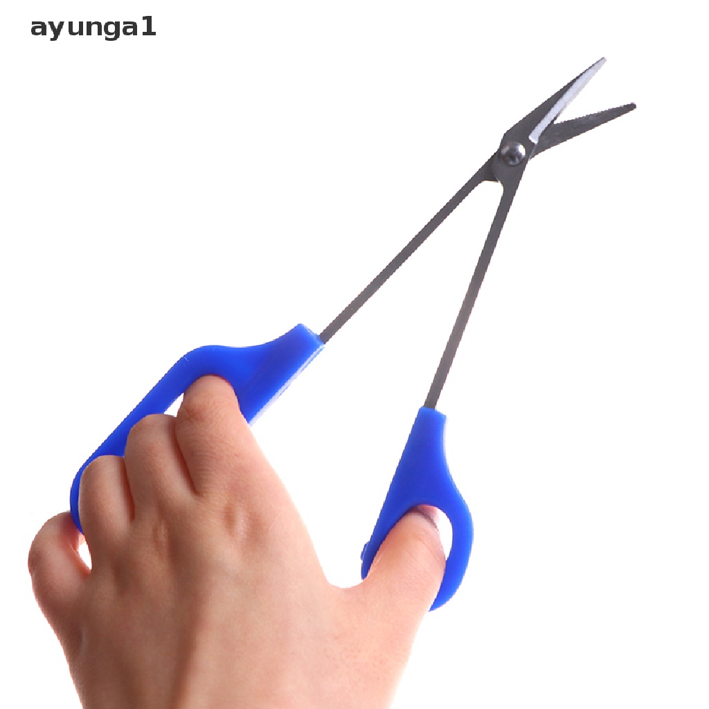 [ayunga1] Toe Nail Toenail Scissor Long Reach Easy Grip Pedicure Trim Clipper for Disabled [new]