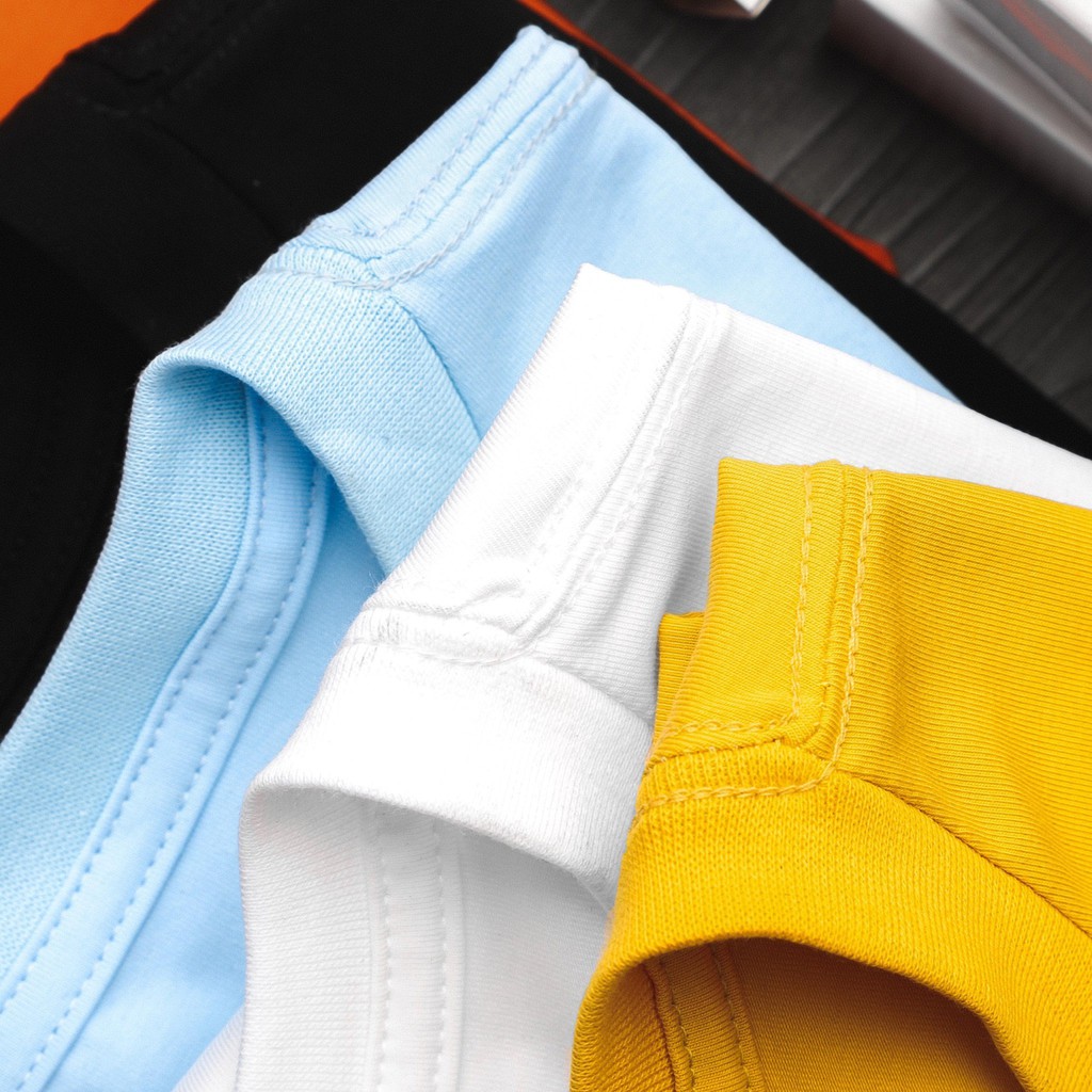 Áo thun nam vải cotton trơn, thiết kế basic phong cách trẻ trung khỏe khoắn, co giãn 4 chiều - PAPAZI | BigBuy360 - bigbuy360.vn