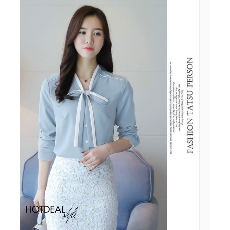 Áo sơ mi nữ Hàn Quốc 👄FREESHIP👄 Giảm ngay 50k khi nhập [THOITRANGNU] Thời Trang Nữ Công Sở Thiết Kế Cao Cấp | BigBuy360 - bigbuy360.vn