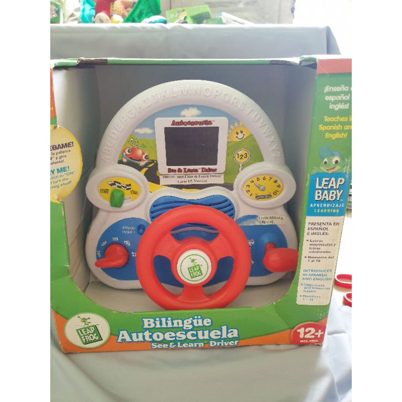 Vô lăng Leapfrog học chữ cái đa năng song ngữ cho bé
