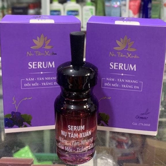 Serum Nám - Tàn Nhang - Đồi Mồi - Trắng Da Nụ Tầm Xuân 15ML