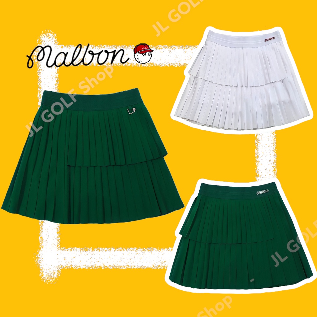 Chân váy Malbon, váy xếp ly thể thao golf