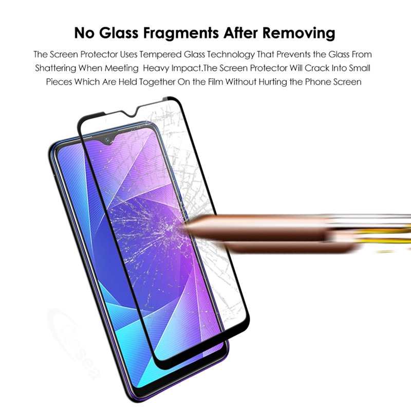 Vivo Y19 Y11 U10 Y91c Y12 Y15 Y17 Y91 Y95 Y30 Y93 Y50 Full Cover Tempered Glass Screen Protector VivoY19 Glass Film