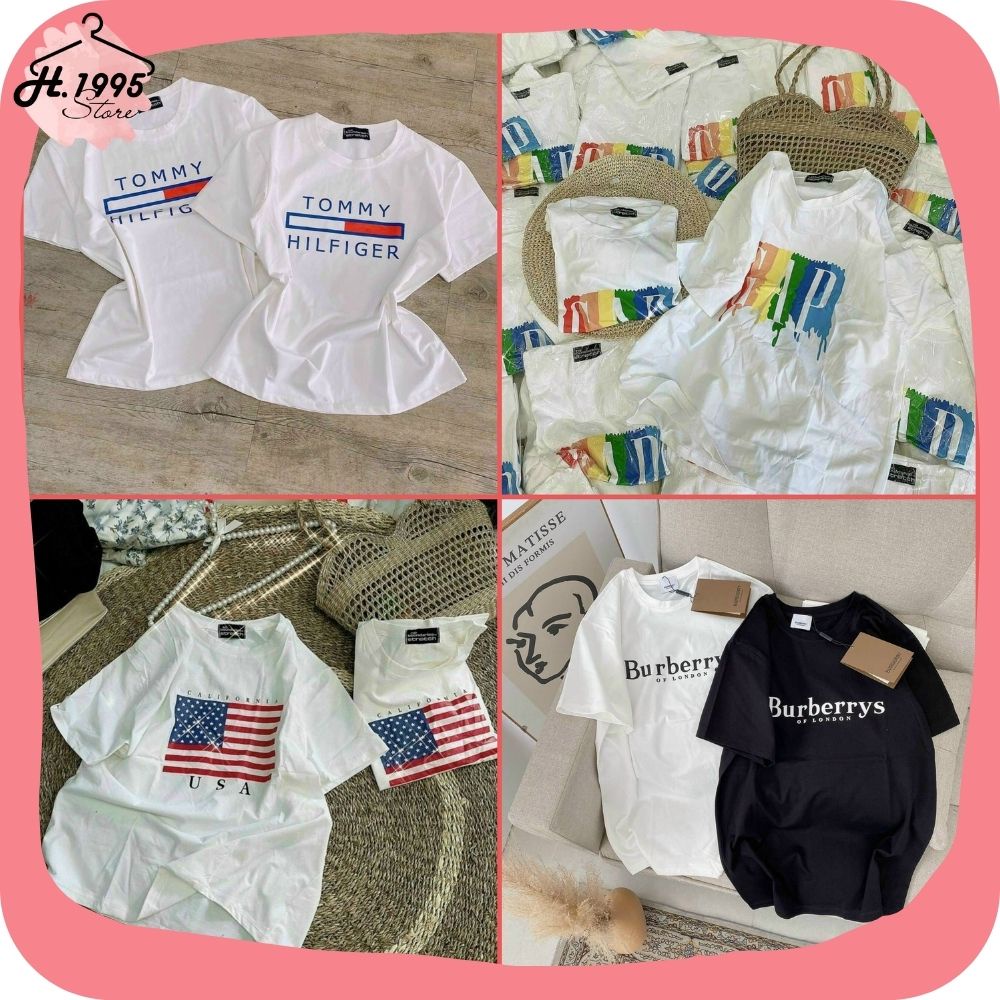 Áo thun cotton giấy nhiều mẫu giá siêu rẻ [H.1995store]