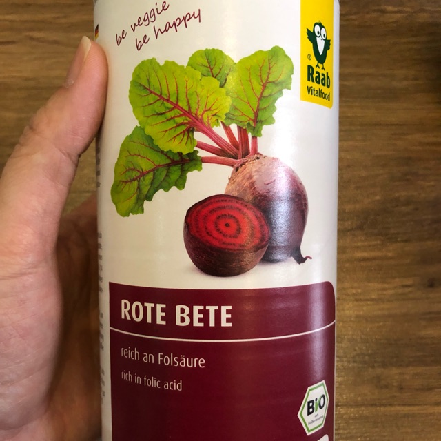 Bột củ dền hữu cơ Raab (250g)