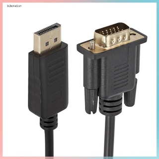 ✨chất lượng cao✨Displayport To Vga Converter Dp Male To Vga Cable Adapter 1080P Display Port