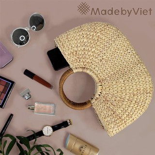 Túi đi biển ⚜️ MadebyViet lục bình, túi bèo, túi cói hàng xuất khẩu EU