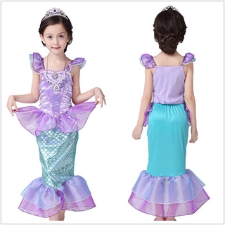 Đầm hóa trang nàng tiên cá cho bé gái