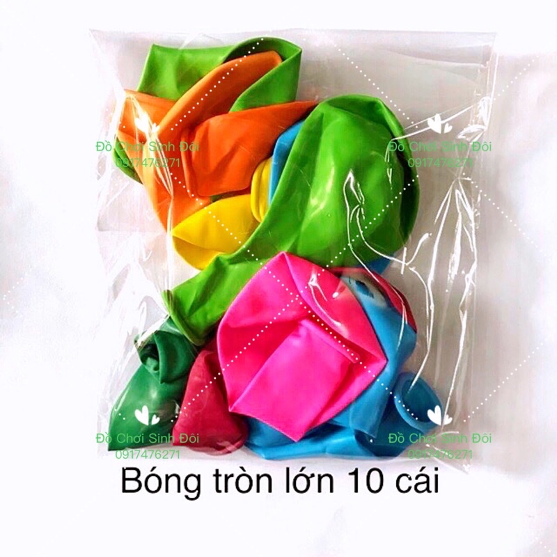 Bóng bóng - 6 loại bong bóng