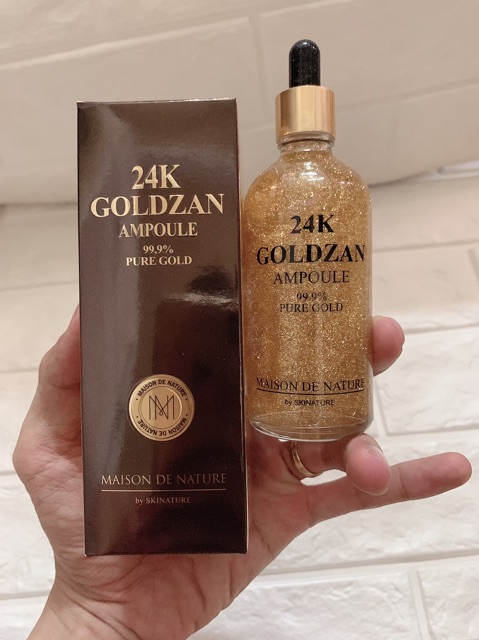 Tinh chất serum dưỡng vàng 24k goldzan dưỡng ẩm chống lão hóa