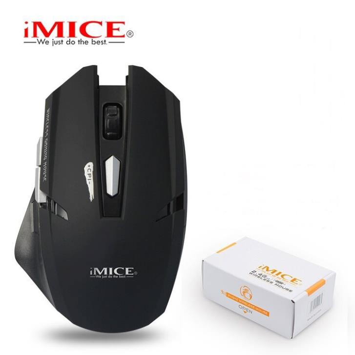 ⭐ Chuột không dây máy tính Imice E1700 Pro hàng bảo hành chính hãng ⭐ siêu nhanh nhay, kiểu dáng hầm hố ⭐ Freeship ..