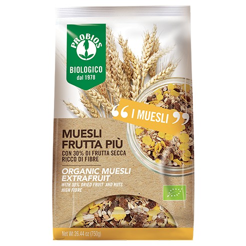 Ngũ cốc muesli hữu cơ Probios 750g