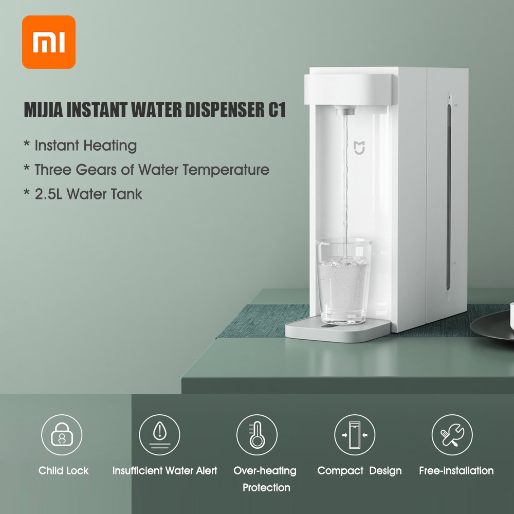 CHÍNH HÃNG - Máy nước nóng để bàn Xiaomi Mijia C1 2.5L - BH 6 tháng