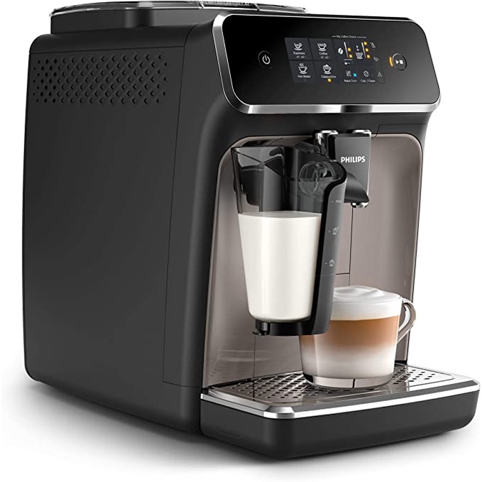 Máy pha cà phê tự động Philips EP2235/40, Automatic Espresso Machine with Grinder - 3 Grams - LatteGo - Touchscreen - Zi