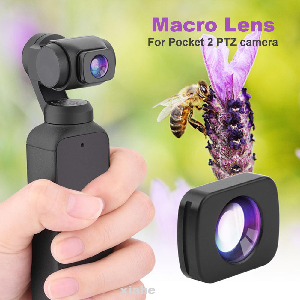 Macro Lens Aluminum Alloy Magnetic Durable Portable Flowers Easy Install Anti Shake For Pocket 2 Gimbal Camera