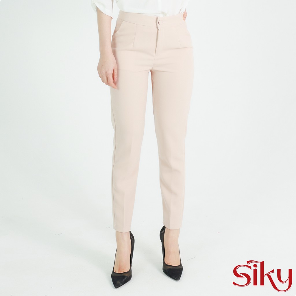 Quần baggy nữ vải công sở - Siky