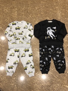 Set nỉ da cá HM