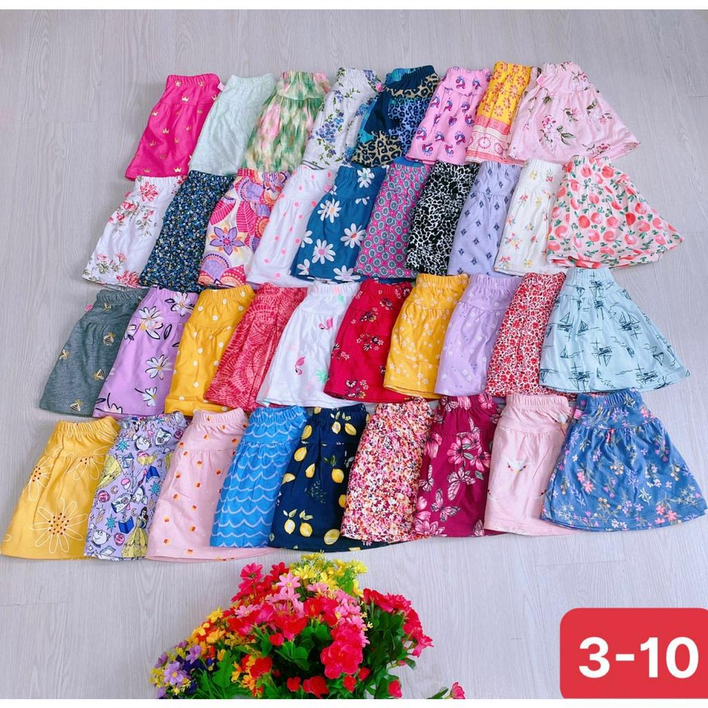 SET 2 CÁI CHÂN VÁY BÉ GÁI CÓ CHIP BÊN TRONG