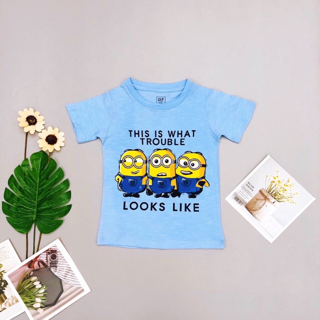 Áo thun bé trai, áo phông cho bé trai chất cotton nhiều màu, size 1-5 tuổi - SUNKIDS1