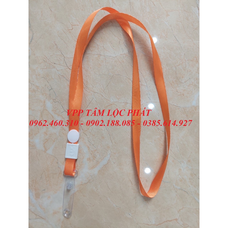 BỘ THẺ ĐEO NHÂN VIÊN DÂY LỤA MÓC NHỰA - ĐEO THẺ NHÂN VIÊN, HỌC SINH