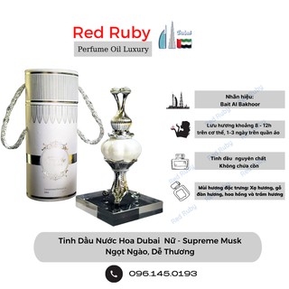Tinh dầu nước hoa dubai nội địa SUPREME - chai 20ml ( chai nhỏ dùng thử 4ml) - Red Rubby