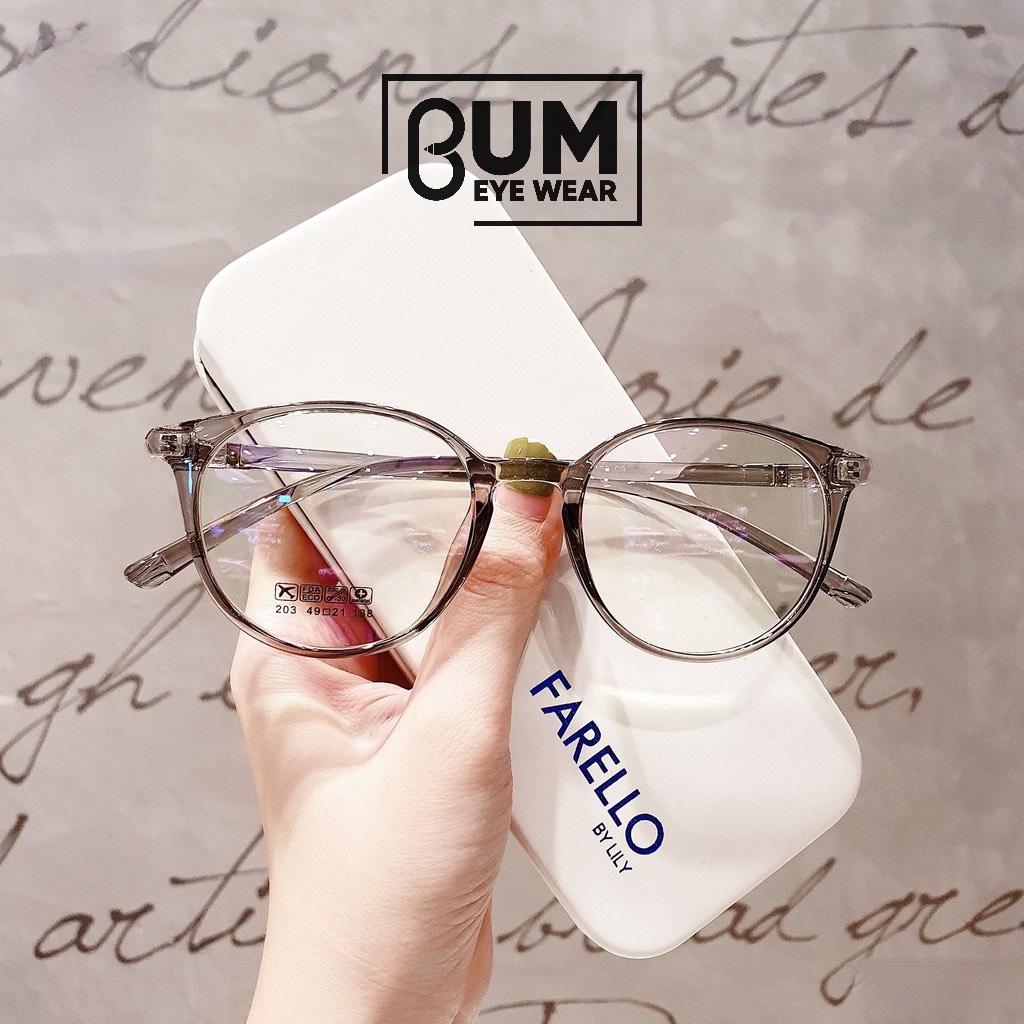 Gọng kính cận tròn💥XẢ KHO GIÁ HỜI💥GỌNG SIÊU NHẸ cho nữ